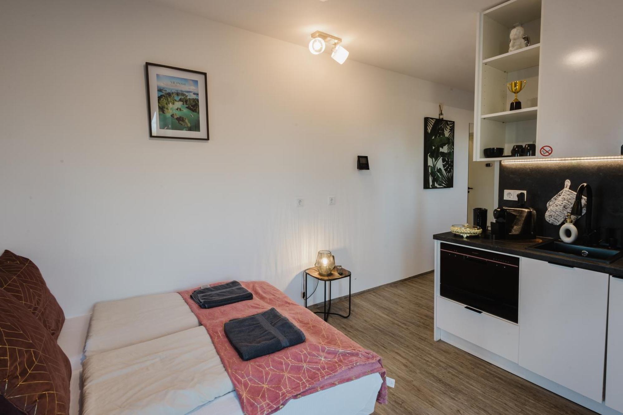 24-7 Living Room Passau - Cozy - Balcony - Kitchen Tiefenbach  Exteriör bild